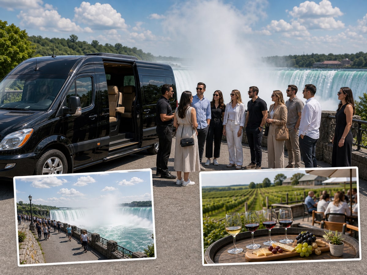Tour privato di lusso di mezza giornata Toronto–Niagara (fino a 10 persone)