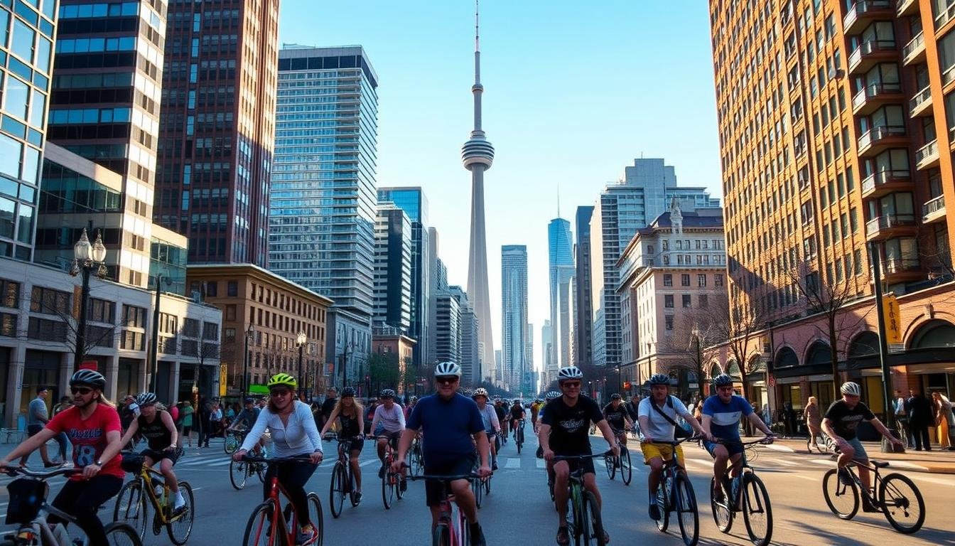 Bike Toronto: Heart of Downtown 3.5-Hour Cycling Tour
