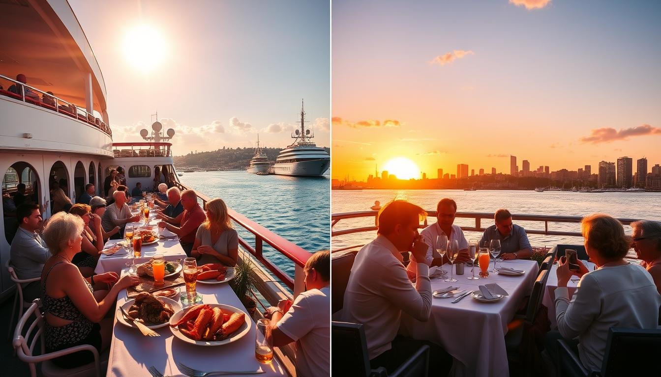 Choosing the Perfect Meal: Harbour Cruise Lunch vs. Dinner