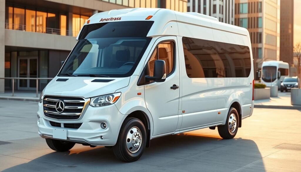 Comfort & Style: Our 24 Passenger Ameritrans Mini Coach