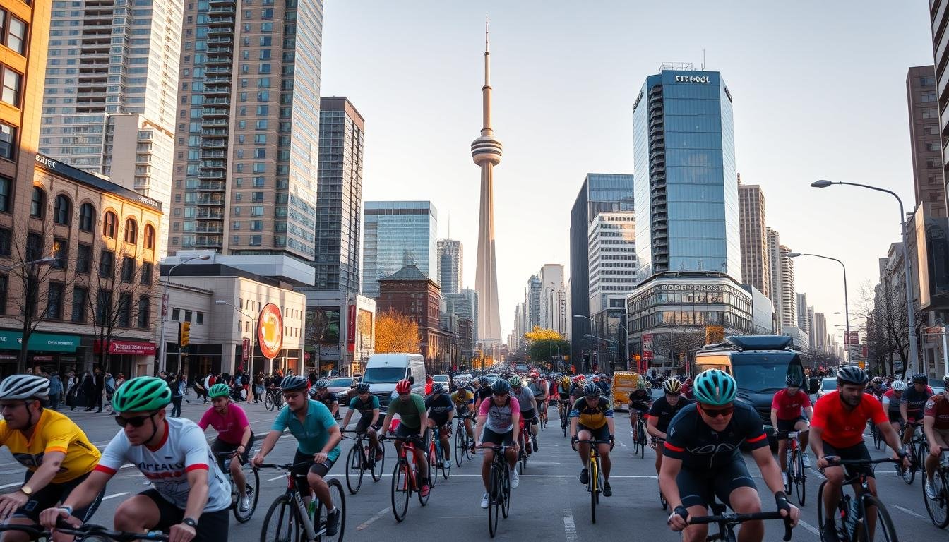 Explore Downtown Toronto: 3.5-Hour Bike Tour Highlights