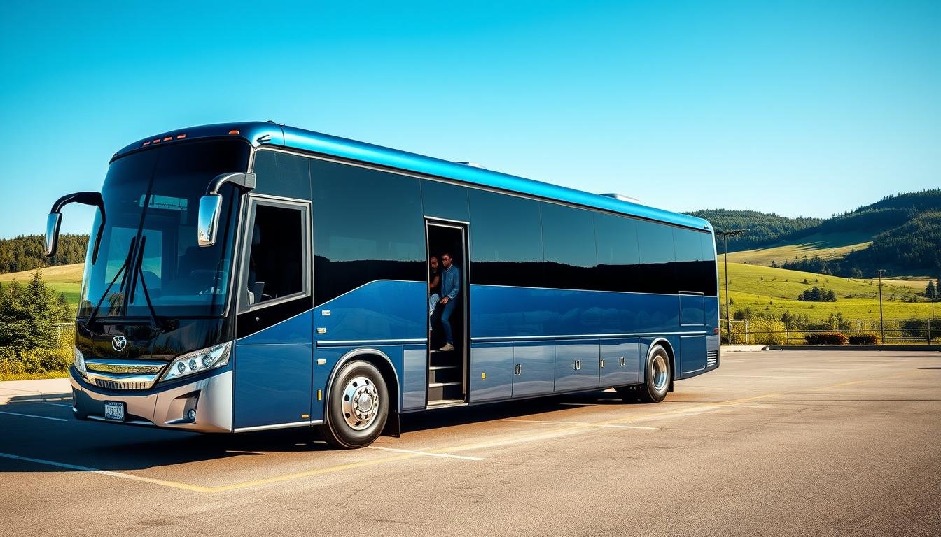 Group Travel Made Easy: 56-Passenger Motor Coach Bus Hire