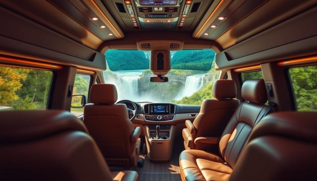 Luxury Travel to Niagara: Mercedes Sprinter Van Comfort
