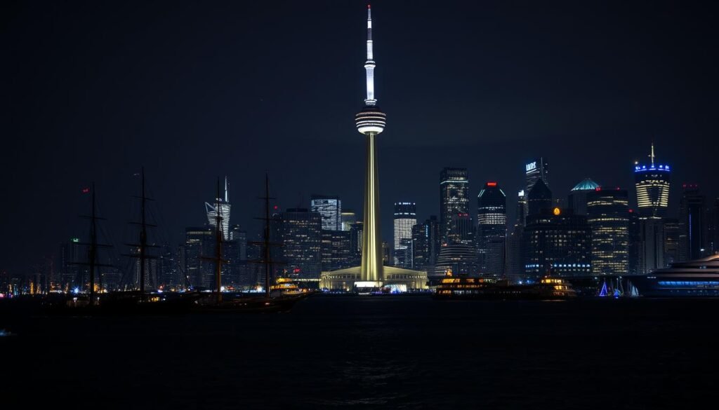 Night Driving Tour Essentials: CN Tower and Harbour Cruise