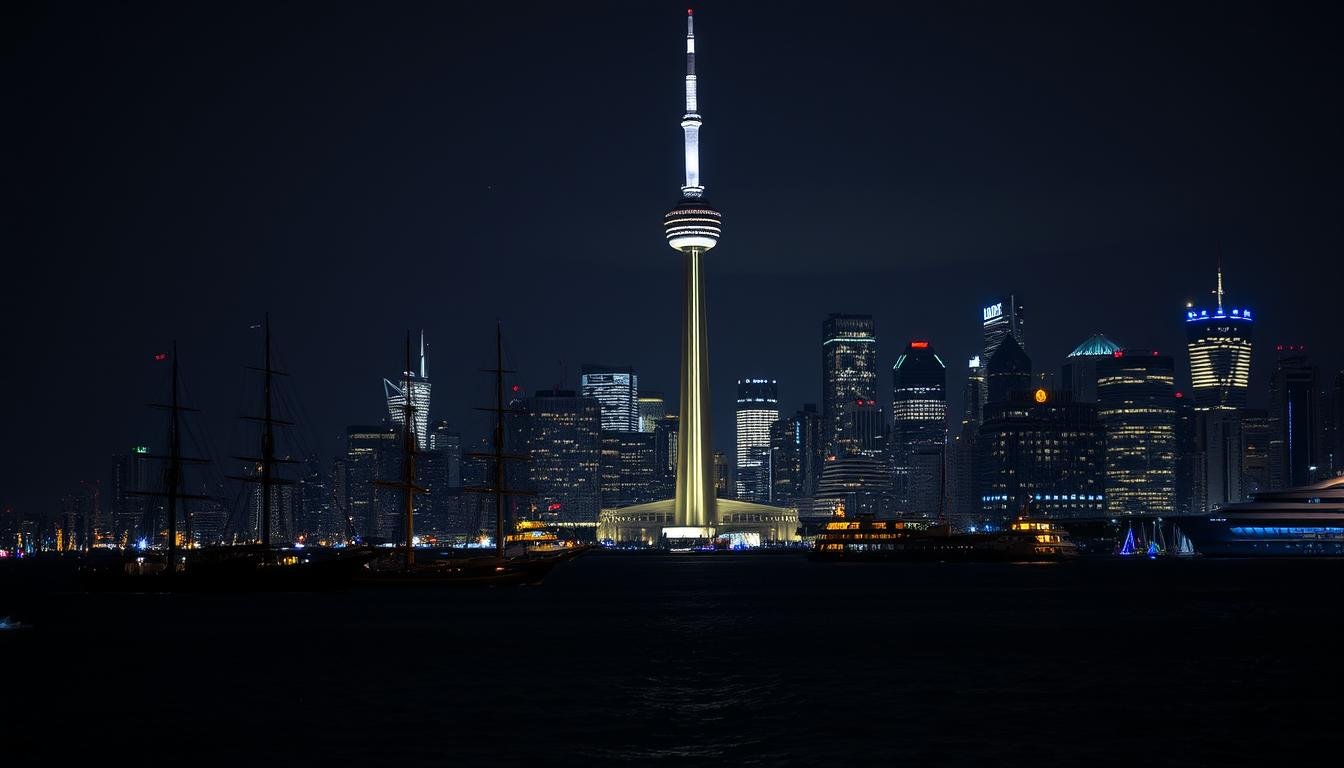 Night Driving Tour Essentials: CN Tower and Harbour Cruise
