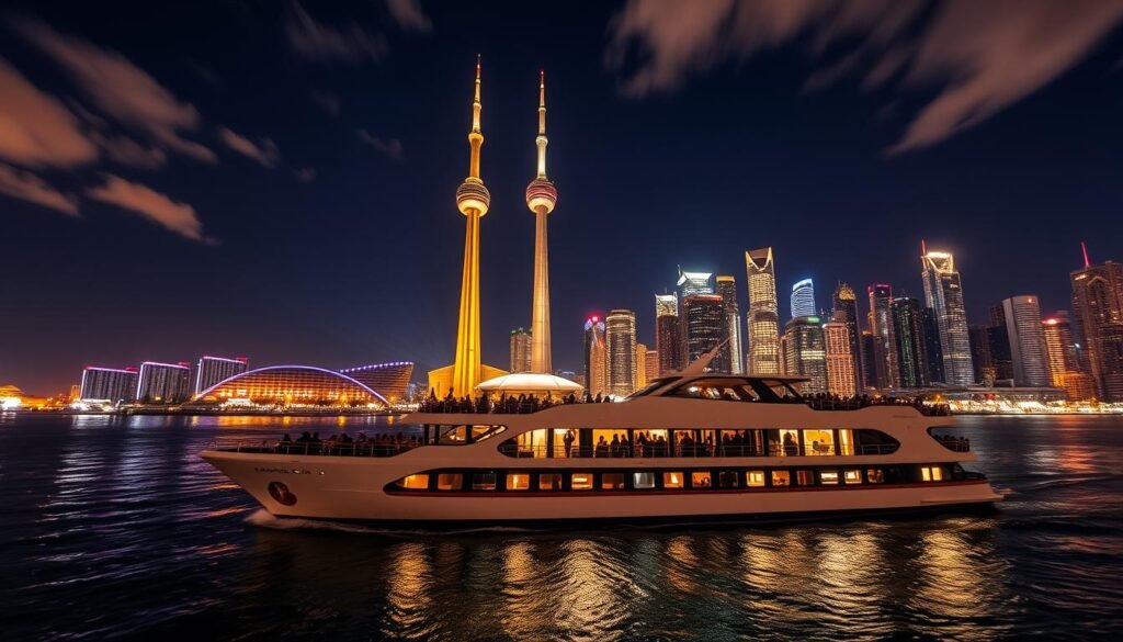 Premium Night Tour: CN Tower Entry & Toronto Harbour Cruise