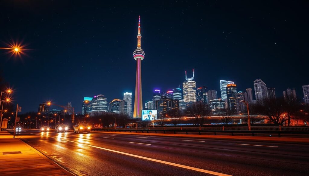 Toronto Premium Night Driving Tour: CN Tower & City Lights